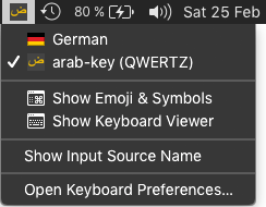 Arabic Keyboard Mac