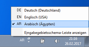 Arabic Keyboard Windows